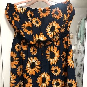 Shein sunflower romper